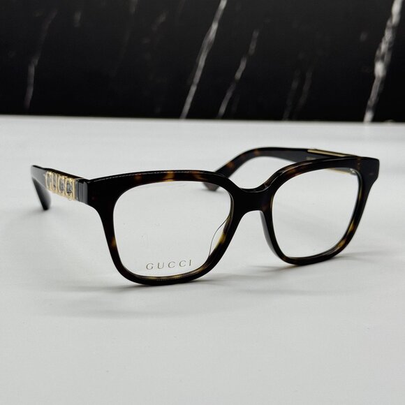 NEW GUCCI GG1192O 002 WOMEN HAVANA EYEGLASSES - Picture 1 of 10